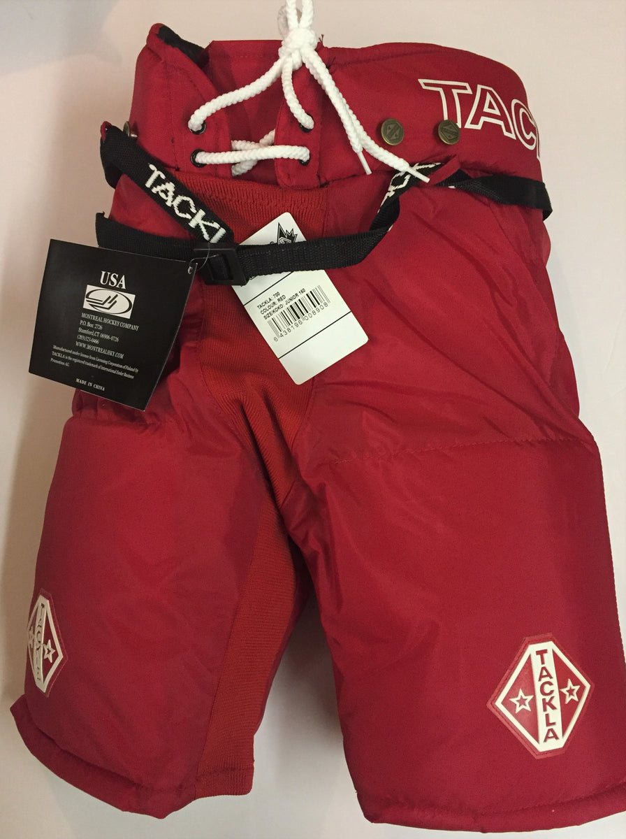 Tackla Red Ice Hockey Pants – Jammsports Tackla Red Ice Hockey Pants – Jammsports