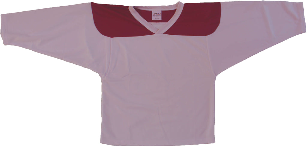 White/Maroon House League Jersey