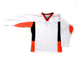 White/Orange/Black Attack Game Jersey