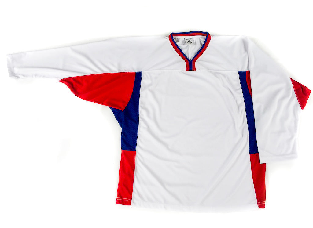 White/Red/Royal Attack Game Jersey