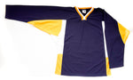 Navy/Gold/White Attack Game Jersey