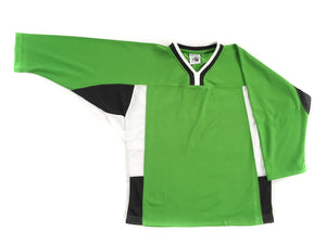 Kelly Green/Black/White Attack Game Jersey