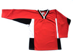 Red/Black/White Attack Game Jersey